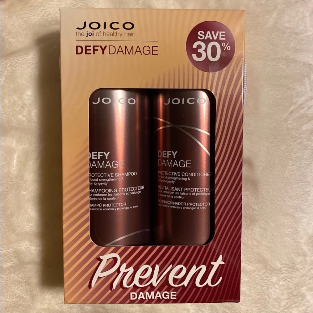 Joico defy damage shampoo conditioner liter